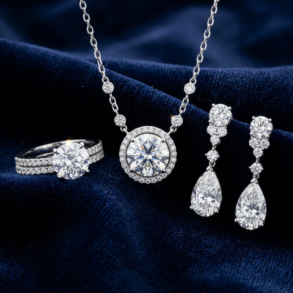 Diamond jewelry collection